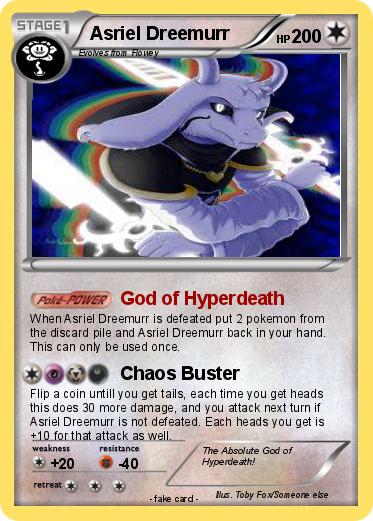 Pokemon Asriel Dreemurr