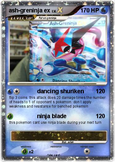 Pokemon ash-greninja ex