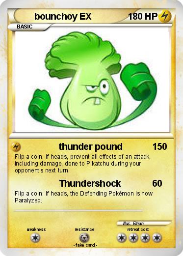 Pokemon bounchoy EX