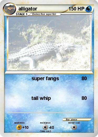 Pokemon alligator