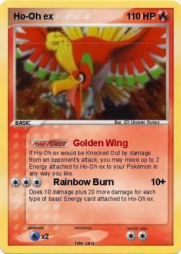 Pokemon Ho-Oh ex
