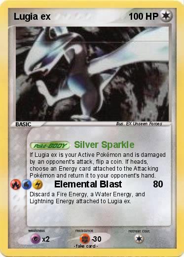Pokemon Lugia ex