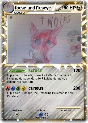 Pokemon focse and ficseye