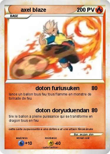 Pokemon axel blaze