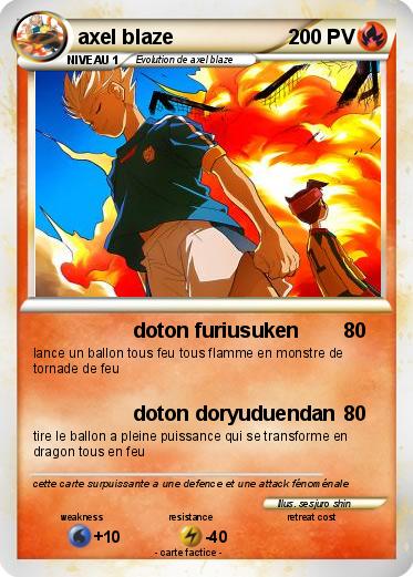 Pokemon axel blaze