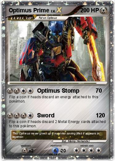 Pokemon Optimus Prime