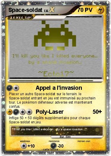 Pokemon Space-soldat