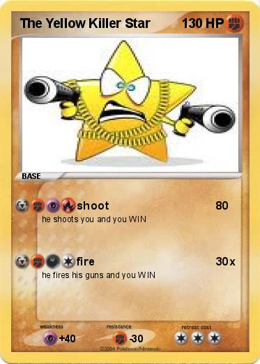 Pokemon The Yellow Killer Star