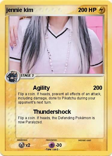 Pokemon jennie kim