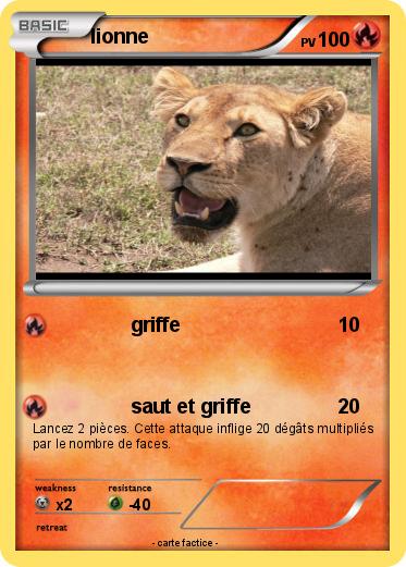 Pokemon lionne