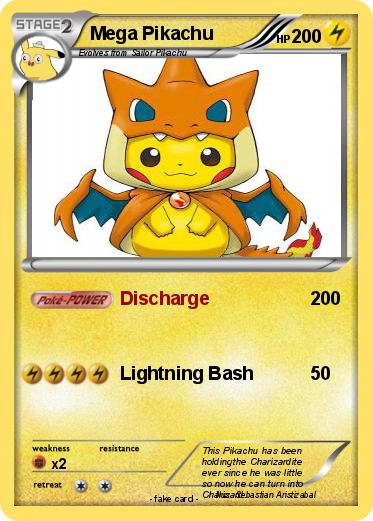 Pokemon Mega Pikachu