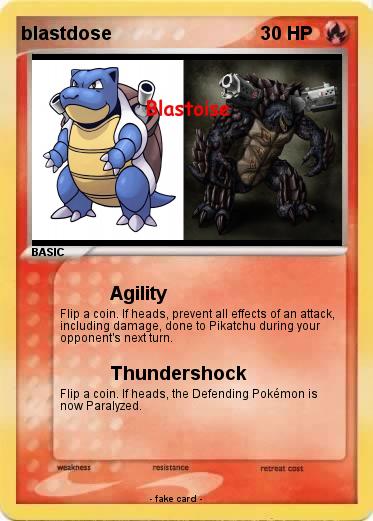 Pokemon blastdose