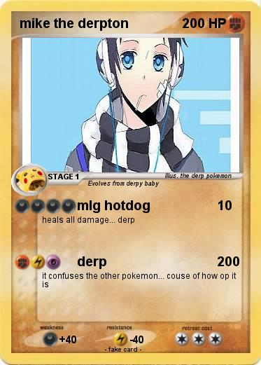 Pokemon mike the derpton