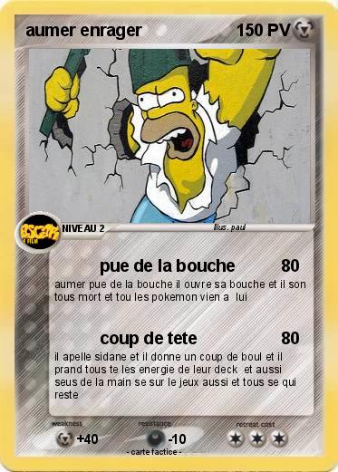 Pokemon aumer enrager