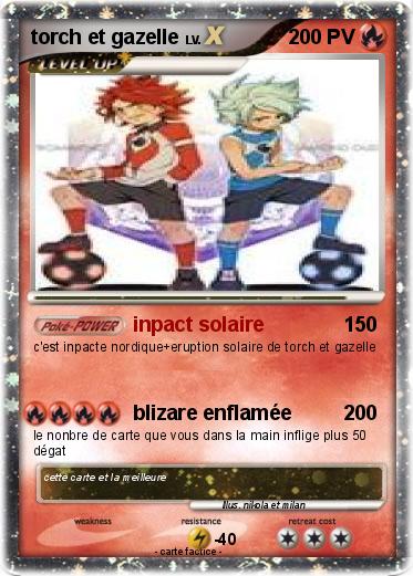 Pokemon torch et gazelle