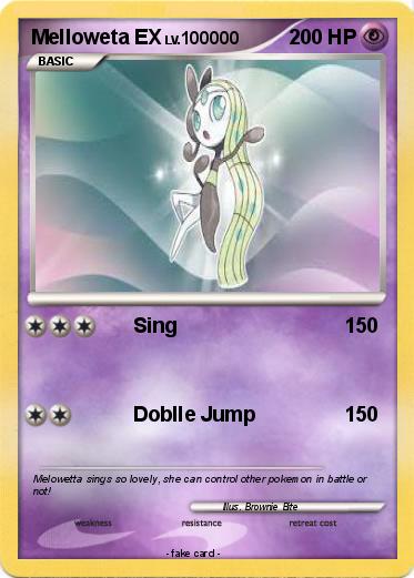 Pokemon Melloweta EX