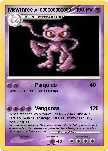 Pokemon Mewthree