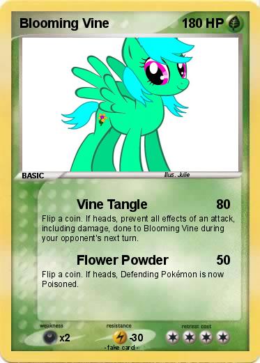 Pokemon Blooming Vine