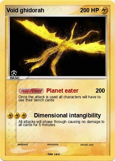 Pokemon Void ghidorah