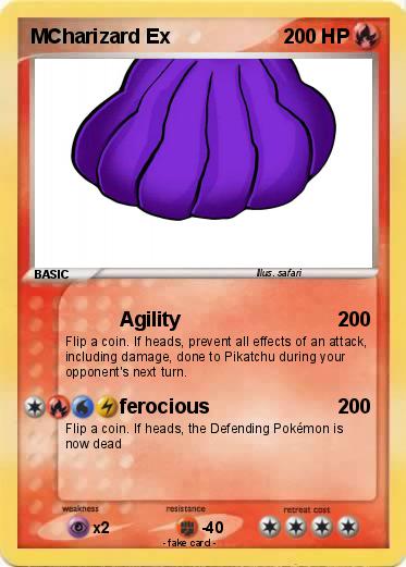 Pokemon MCharizard Ex