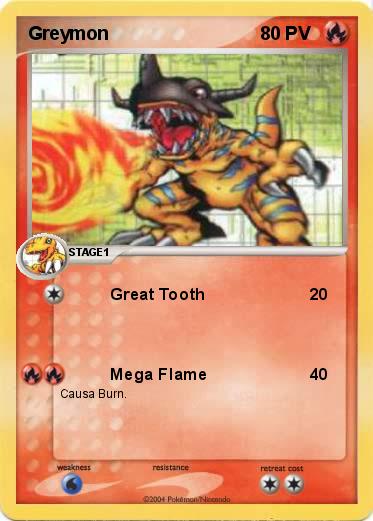 Pokemon Greymon