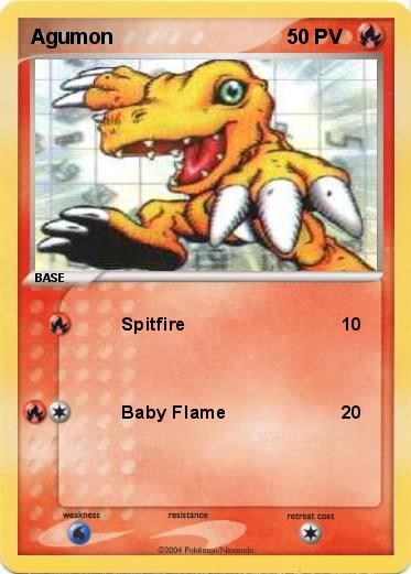 Pokemon Agumon
