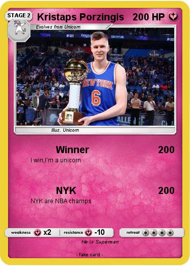 Pokemon Kristaps Porzingis