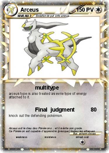 Pokemon Arceus