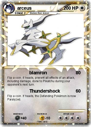 Pokemon arceus
