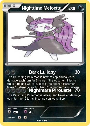 Pokemon Nighttime Meloetta