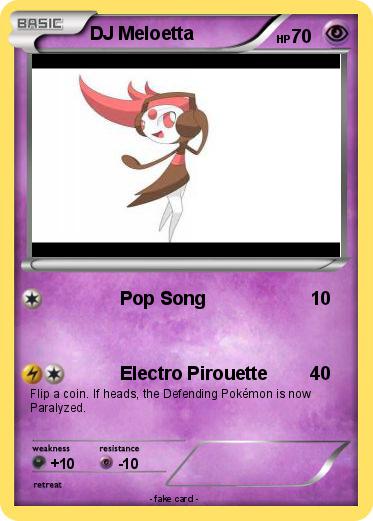 Pokemon DJ Meloetta