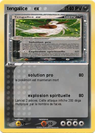 Pokemon tengalice     ex