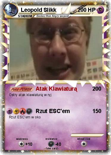 Pokemon Leopold Slikk