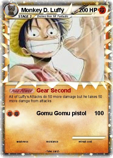 Pokemon Monkey D. Luffy