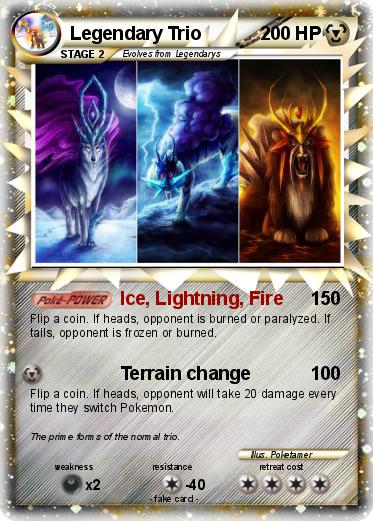 Pokemon Legendary Trio