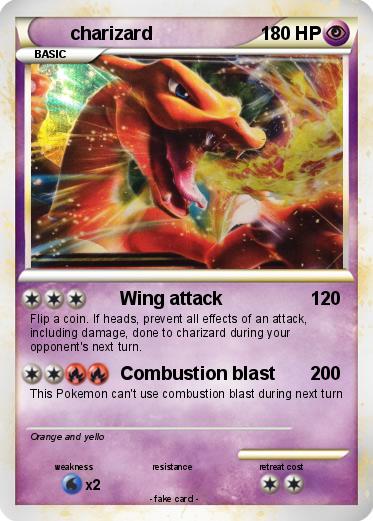 Pokemon charizard