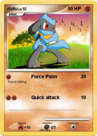 Pokemon riolu