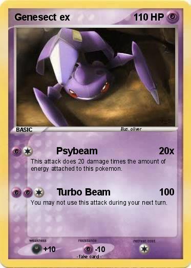 Pokemon Genesect ex
