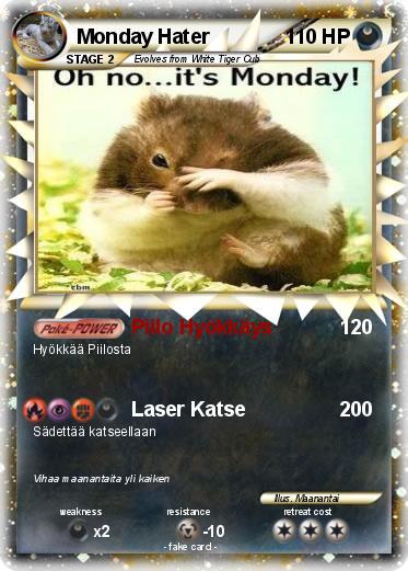 Pokemon Monday Hater