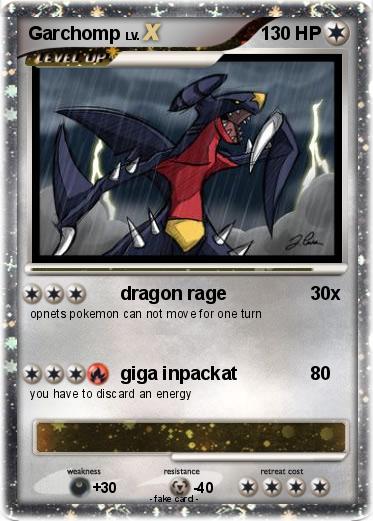 Pokemon Garchomp