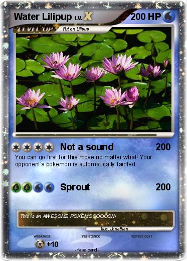 Pokemon Water Lilipup