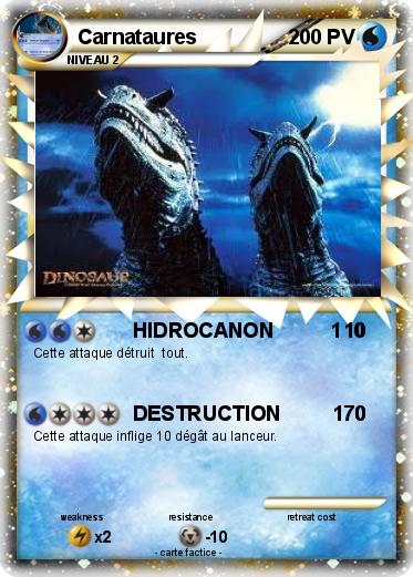 Pokemon Carnataures