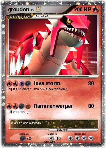 Pokemon groudon