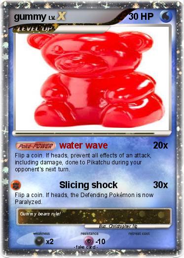 Pokemon gummy