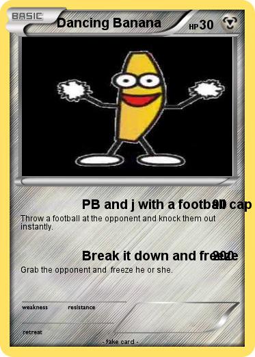 Pokemon Dancing Banana