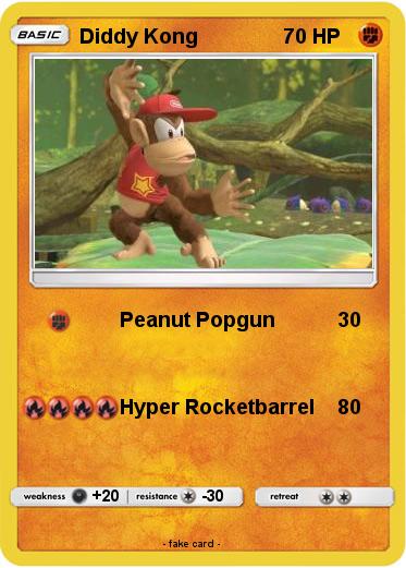 Pokemon Diddy Kong