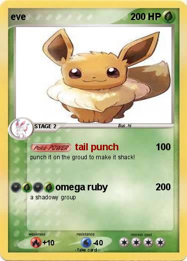 Pokemon eve