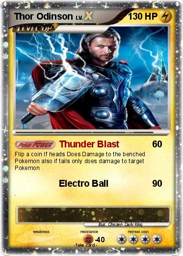 Pokemon Thor Odinson