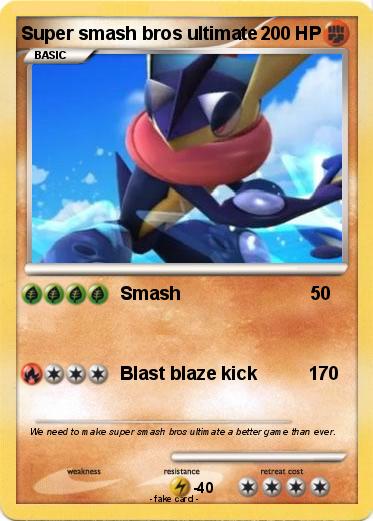 Pokemon Super smash bros ultimate