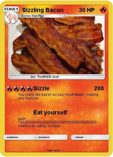 Pokemon Sizzling Bacon